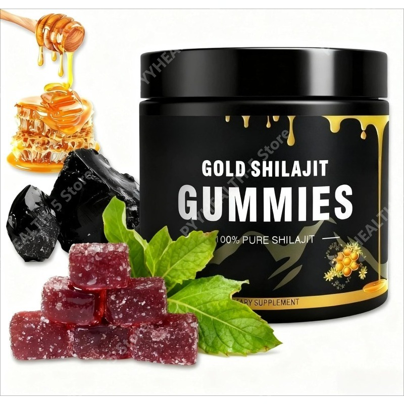 Planted Tank - Shilajit Gummies Honey Lemon Flavor Himalayan