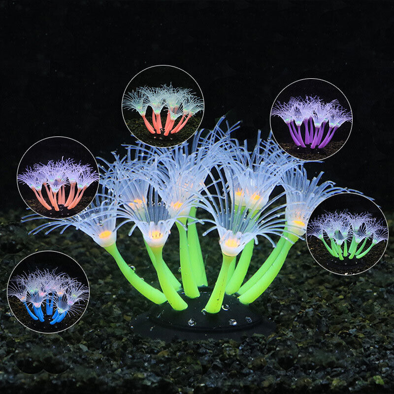Silicone Glowing Landscape Art - Aquarium Plants Live 评论和价格