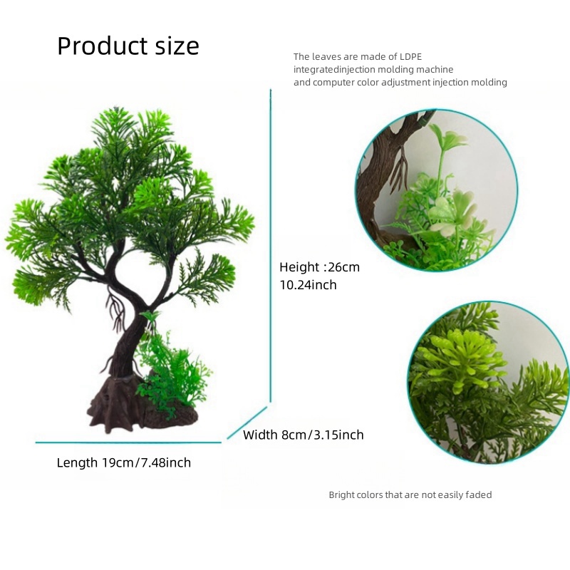 Fish Tank DIY Artificial Aquar - Aquarium Plants Live 评论和价格