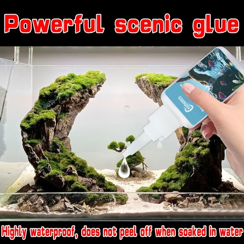 Aquarium Landscape Glue, Quick - Aquarium Plant Substrate 评论和价格