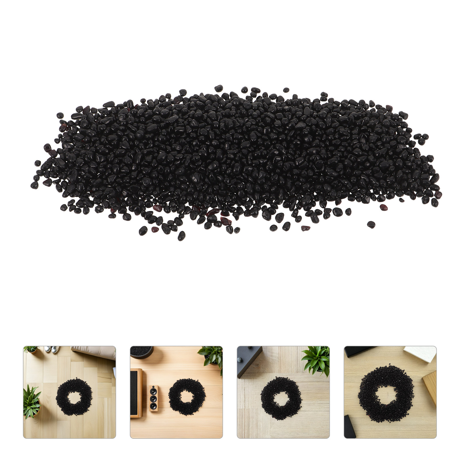 Black Gravel Aquarium Decorati - Aquarium Plant Substrate 评论和价格