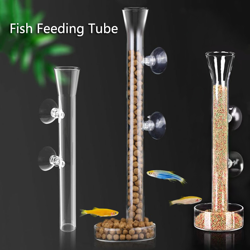 Glass Aquarium Feeder Tube Dis - Aquarium Fertilizer 评论和价格