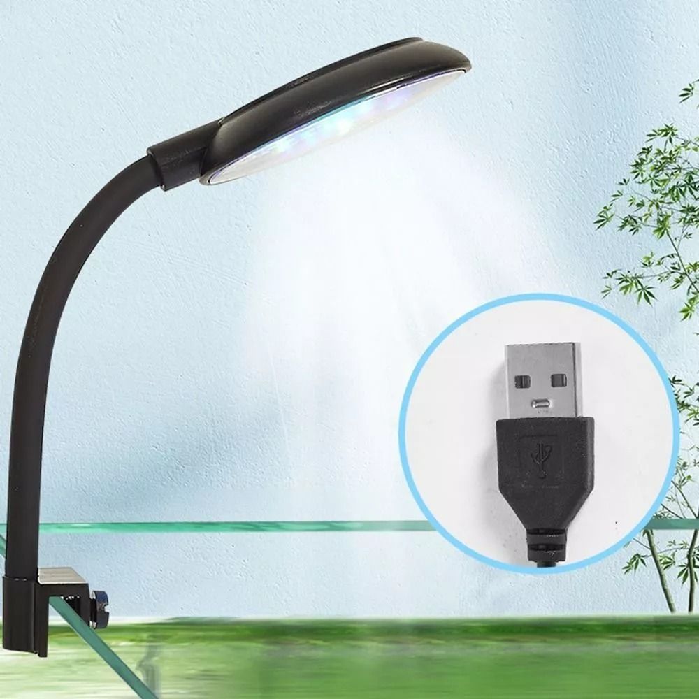 New Mini Fish Tank Clip Lamp 5 - Live Plant Aquarium 评论和价格