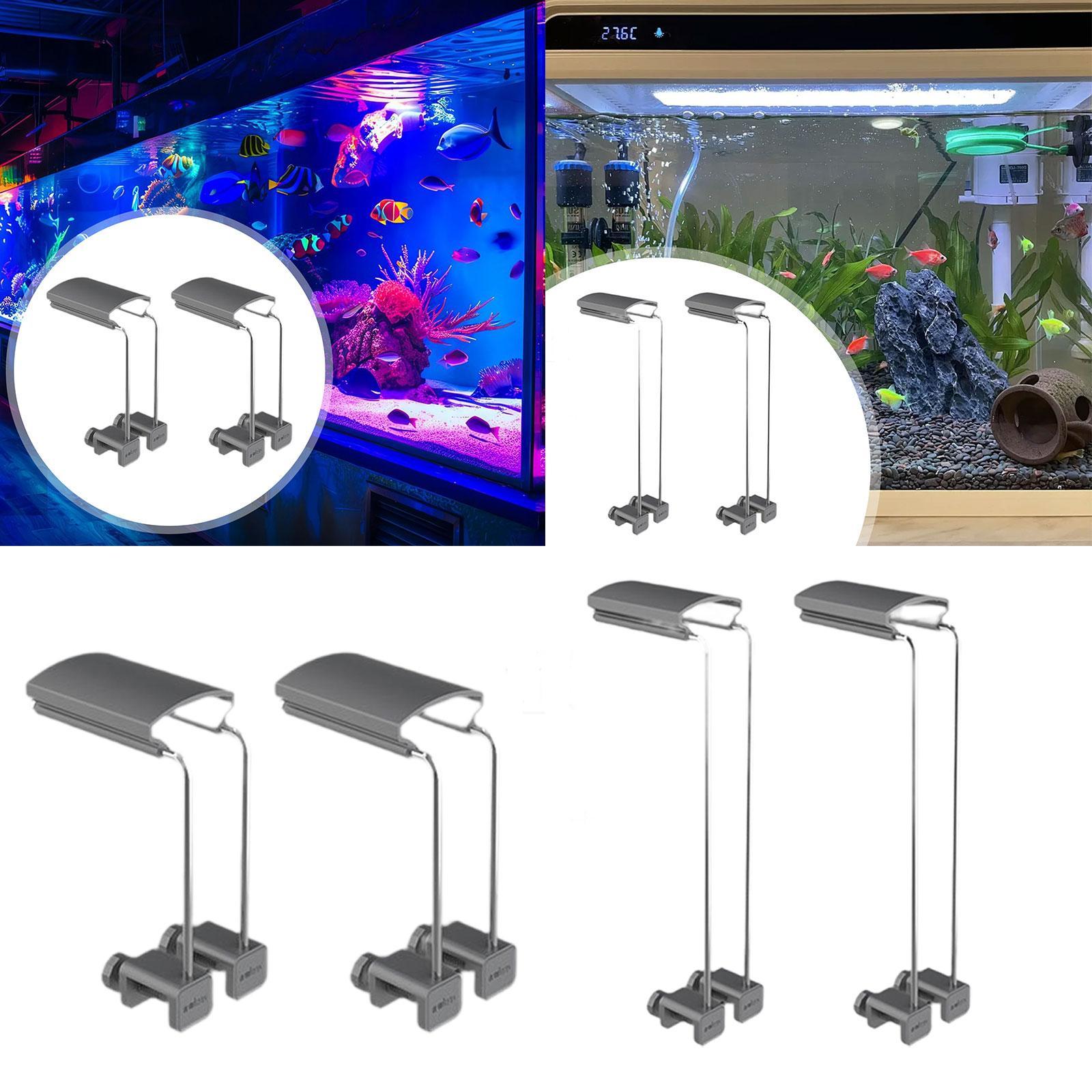2 Pieces Aquarium Lamp Holder  - Aquarium Plant Light 评论和价格
