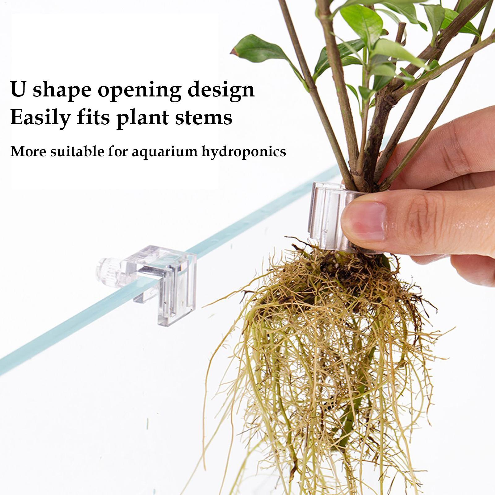 Fish Tank Plant Holder 6 Piece - Aquarium Plant Holder 评论和价格