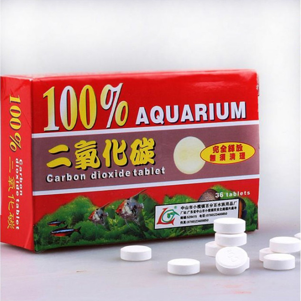 36pcs/Box CO2 Tablet Carbon Di - Aquarium Liquid Carbon 评论和价格