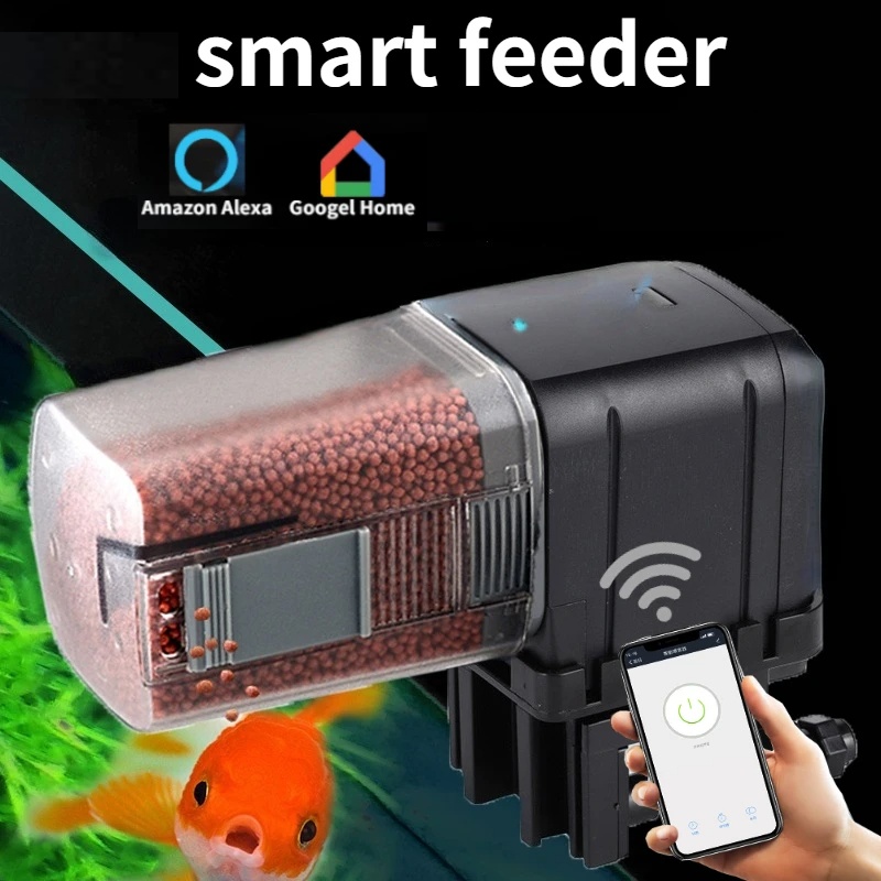 WiFi Fish Feeder Automatic Fis - Aquarium Fertilizer 评论和价格