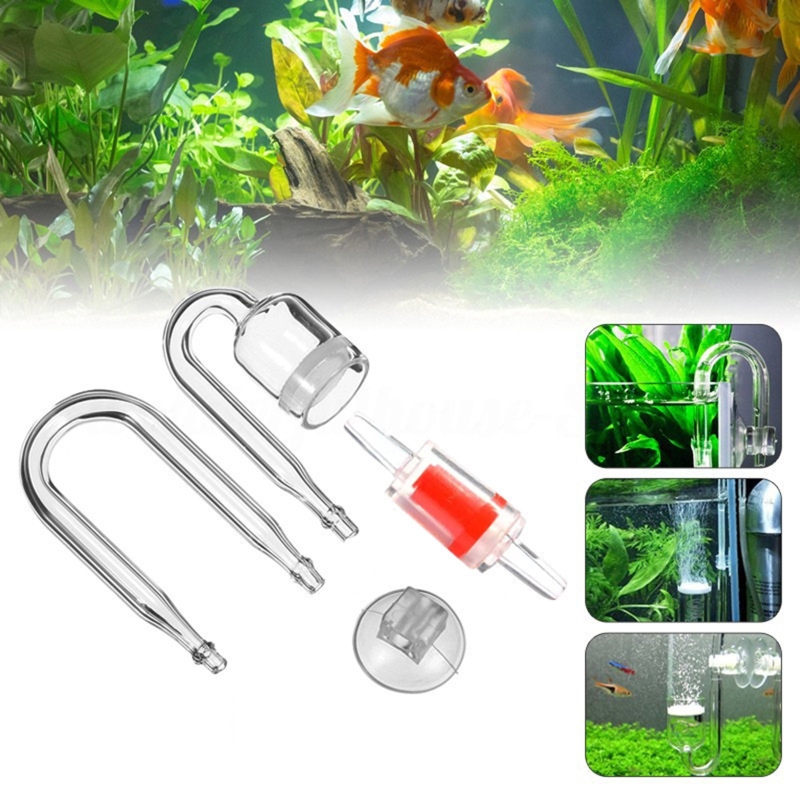 4pcs Set DIY CO2 Diffuser For  - Aquarium Plants Live 评论和价格